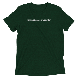 The unusually high quality basic tee